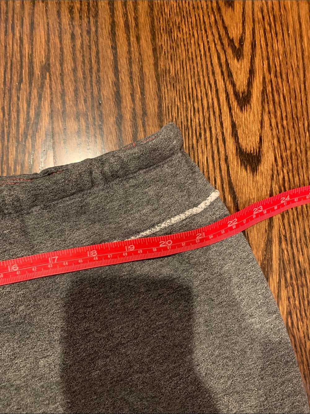 Calvin Klein Dark Gray Capri Sweatpants with White Logo - Picture 10 of 12